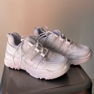 Chunky White Sneakers